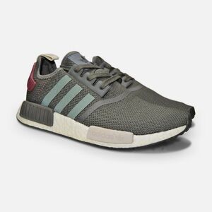 Adidas NMD R1 Ultility Grey Olive Green Maroon Shoe
Womens Sneaker Size US 7